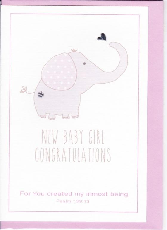 Greeting Card Baby Girl