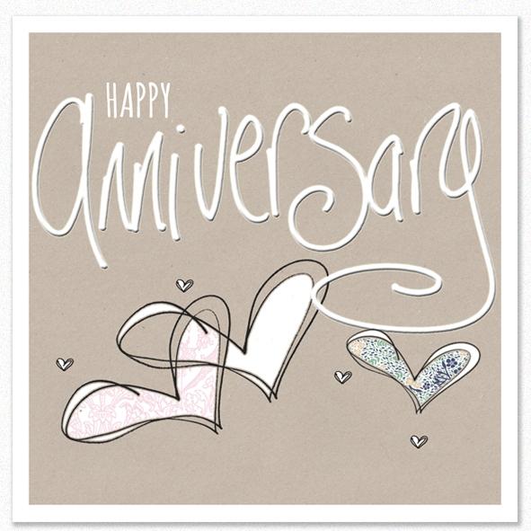 Tracey Russell Greetings Card Happy Anniversary