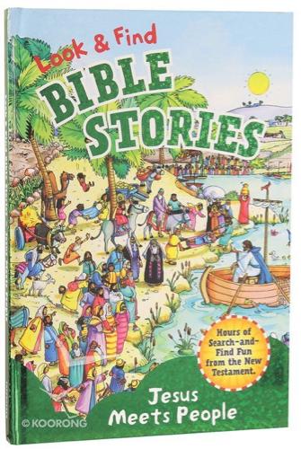 Look &amp; Find Bible Stories - Jesus Meets People Board Book