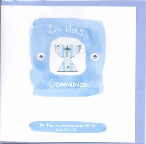 POTTY MOUSE - 1ST HOLY COMMUNION GREETINGS CARD