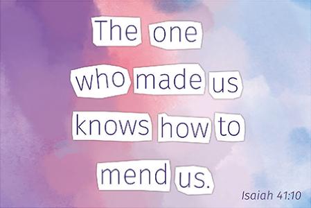 The One Who Made Us Pass-it-On Pocket Card
