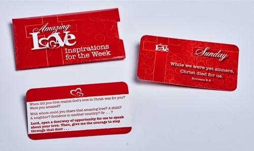 Amazing Love Scripture Prayer Cards &amp; Sleeve