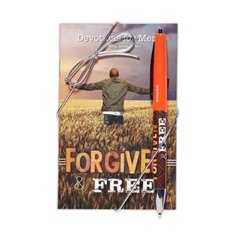 Forgiven & Free Devotional and Pen Gift Set - KJV
