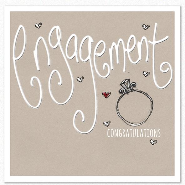 Tracey Russell Greetings Card Engagement