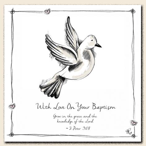 Tracey Russell - With Love on Your Baptism/ Dove