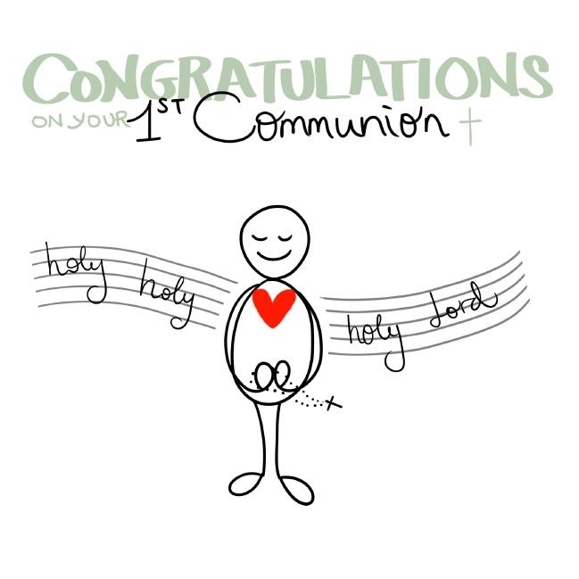 Greetings Card - First Communion?
