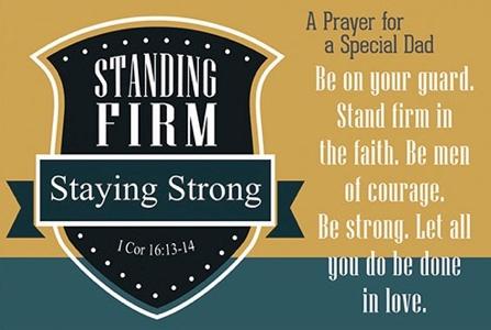 Standing Firm Pass-it-On Pocket Card