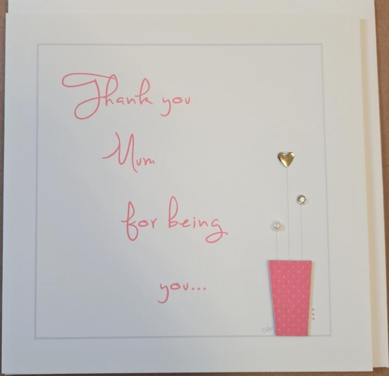 Thank you Mum Greetings Card