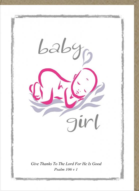 Greetings Card Baby Girl