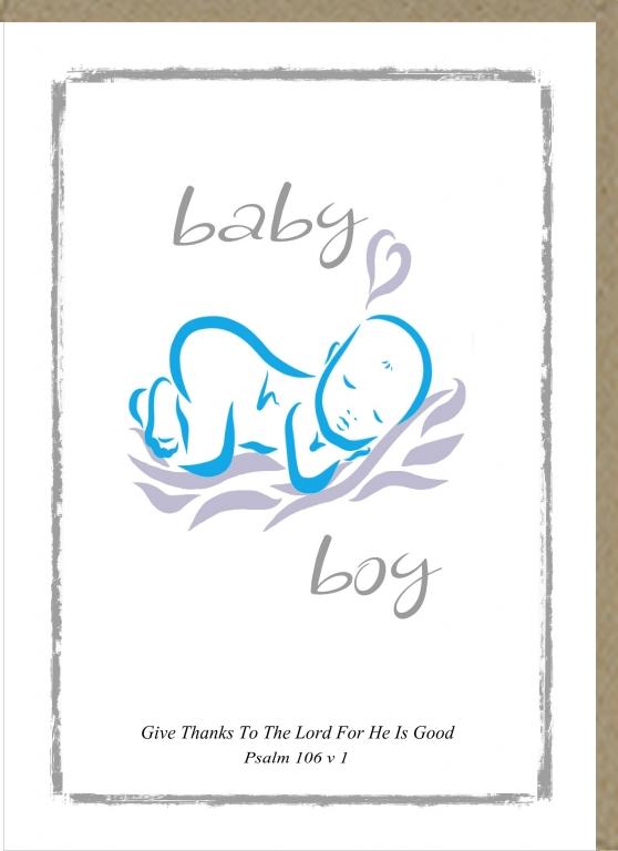Greetings Card Baby Boy