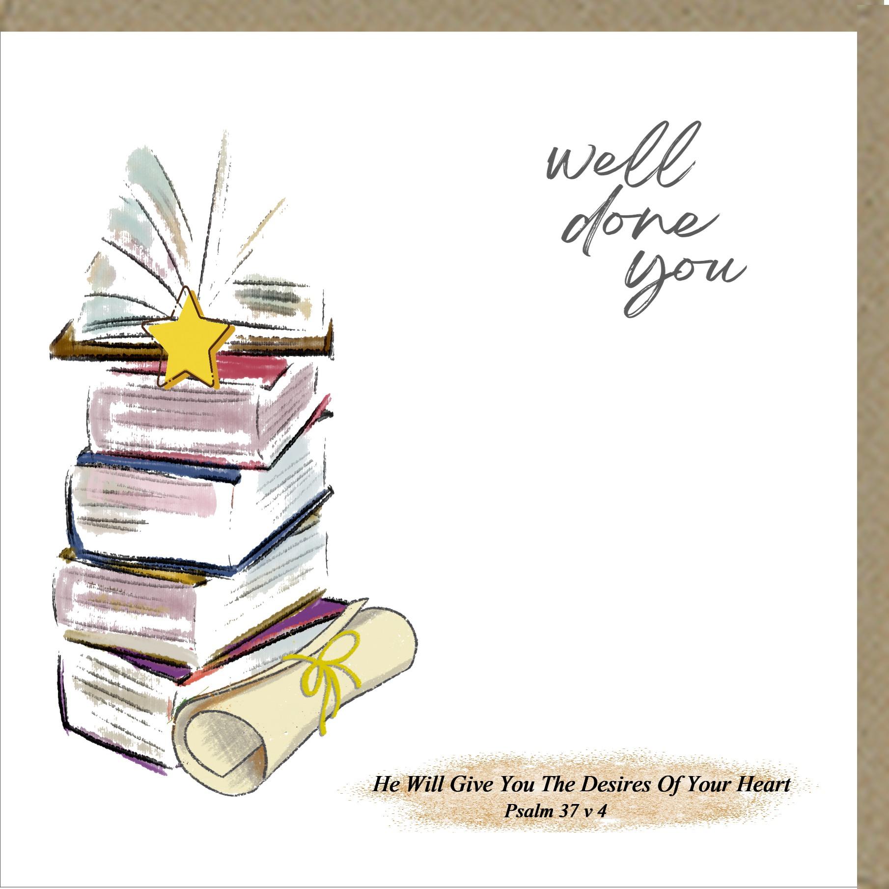 Well Done You Greetings Card