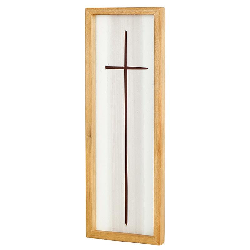 Framed Cross - Cream