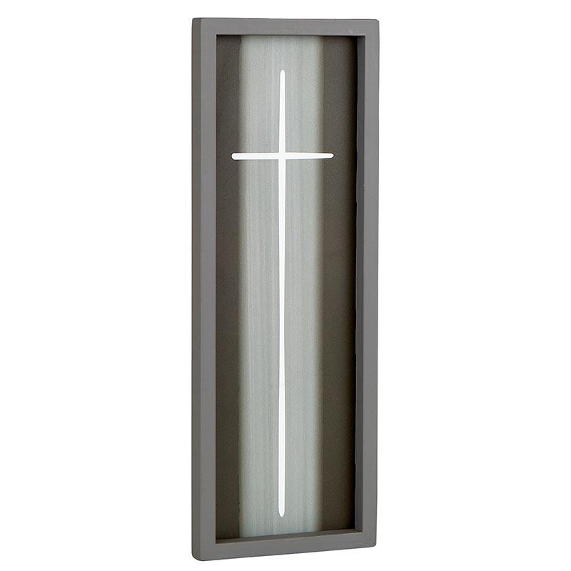 Framed Cross - Black/Gray