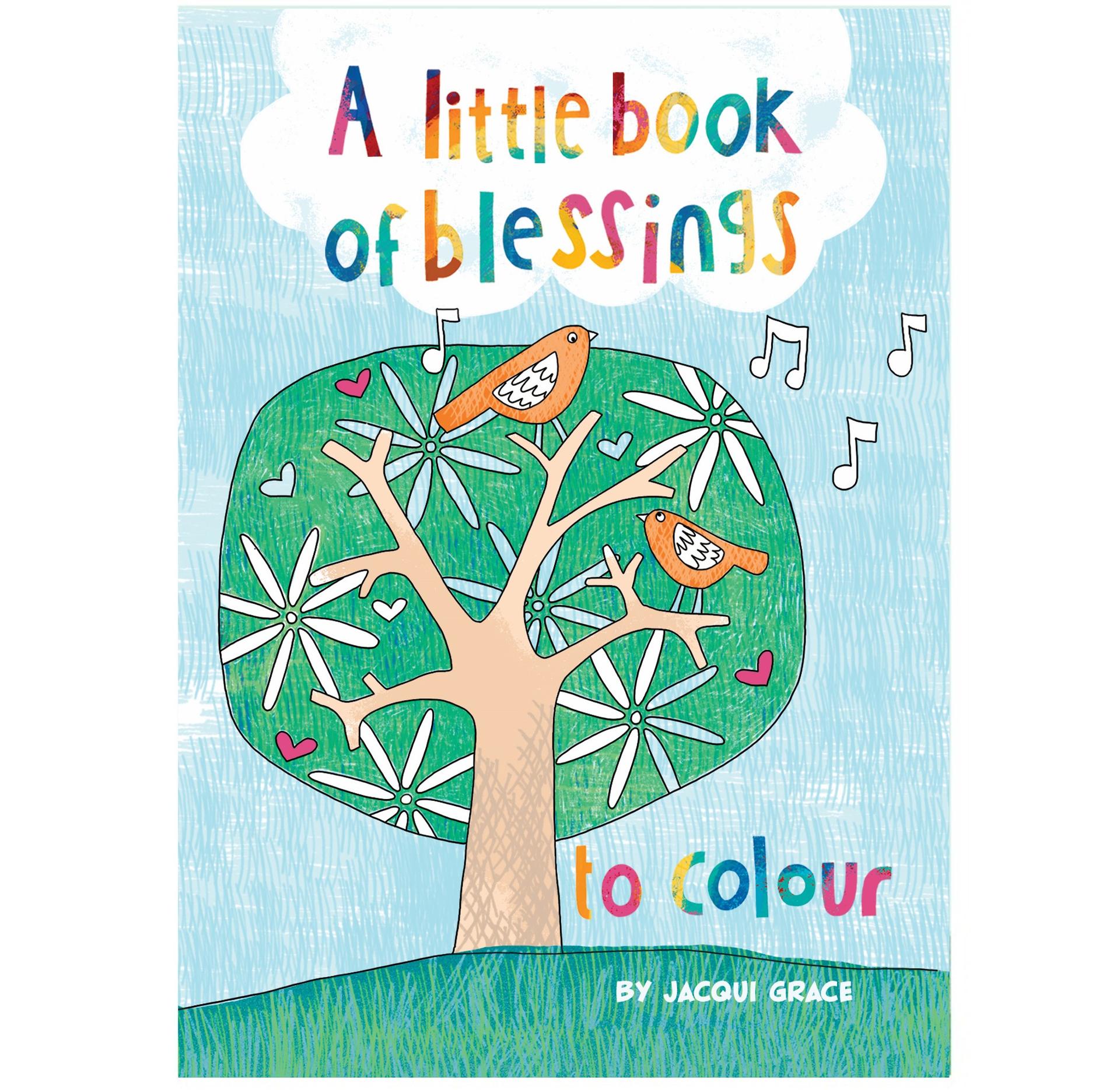 Little Book of Blessings to Colour