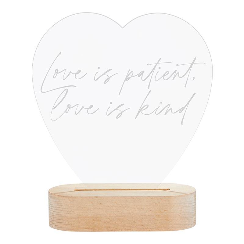Desk Lamp - Love Patient