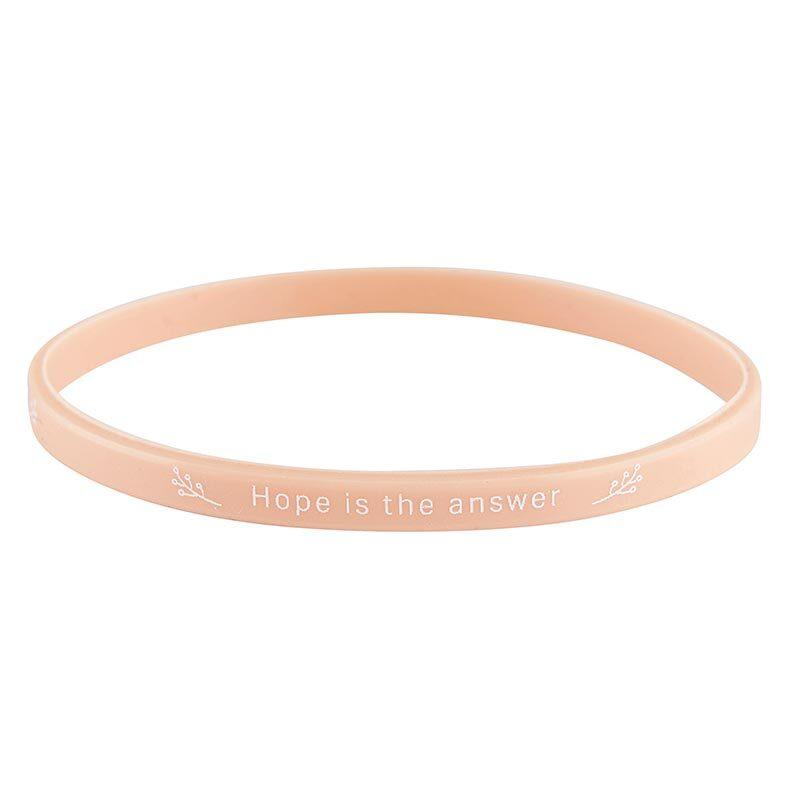 Silicone Bracelet - God Is Faithful - 4 Pack