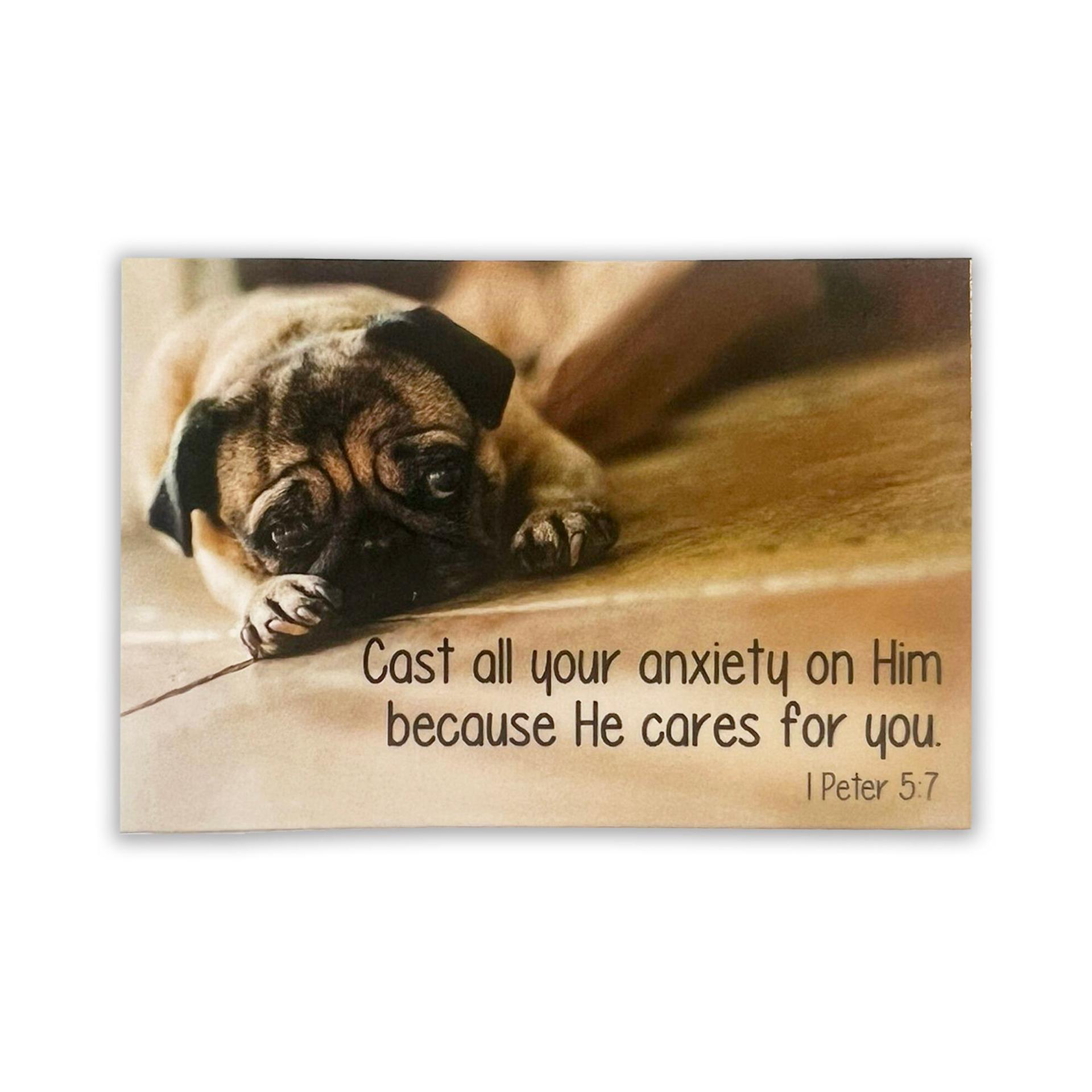 Cast All Your Anxiety Pass-it-on Pocket Card