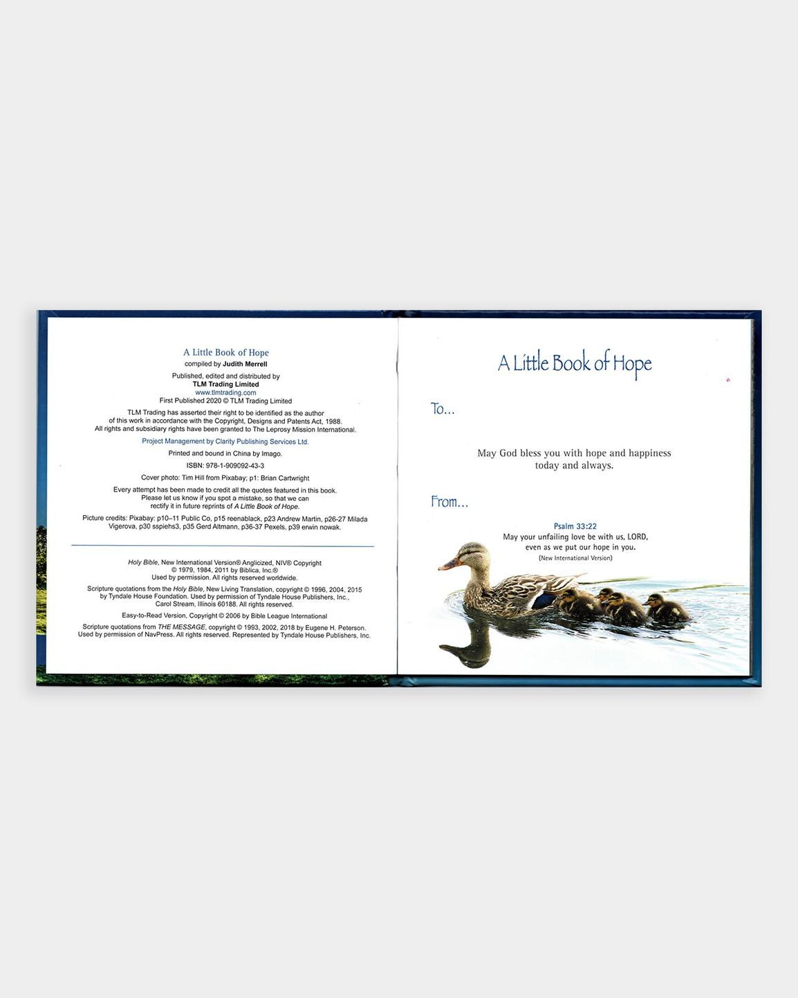 The Leprosy Mission - A Little Book of Hope