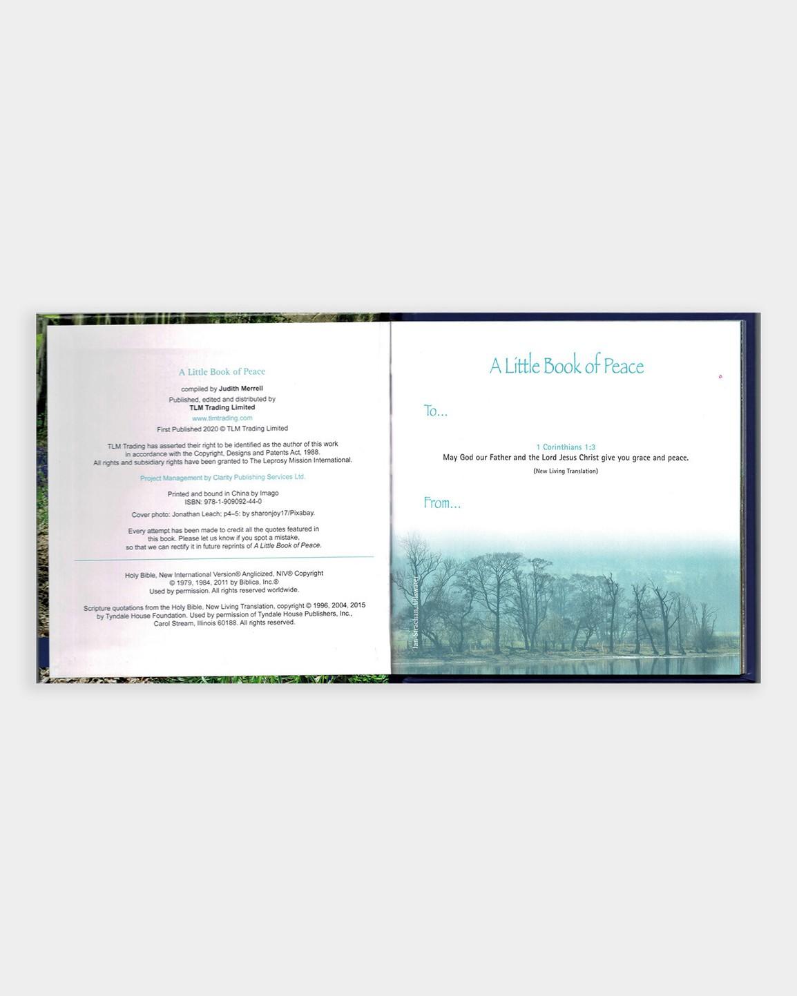 The Leprosy Mission - A Little Book of Peace