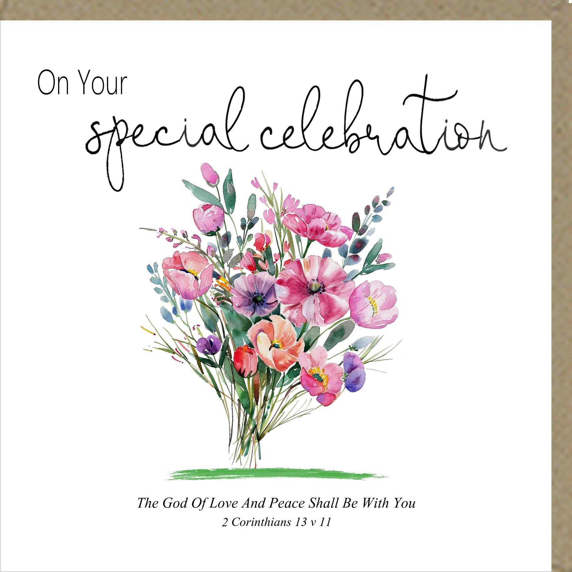 On Your Special Celebration - Greetings Card