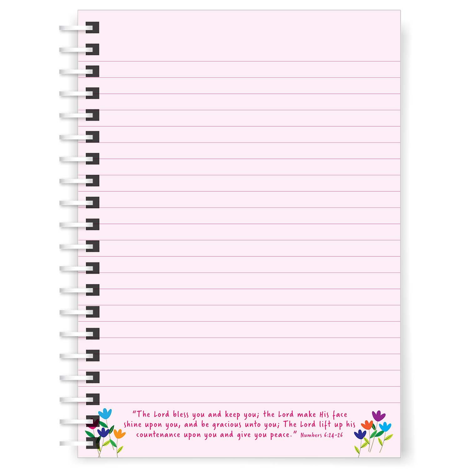 Bless You Pink A5 Notebook