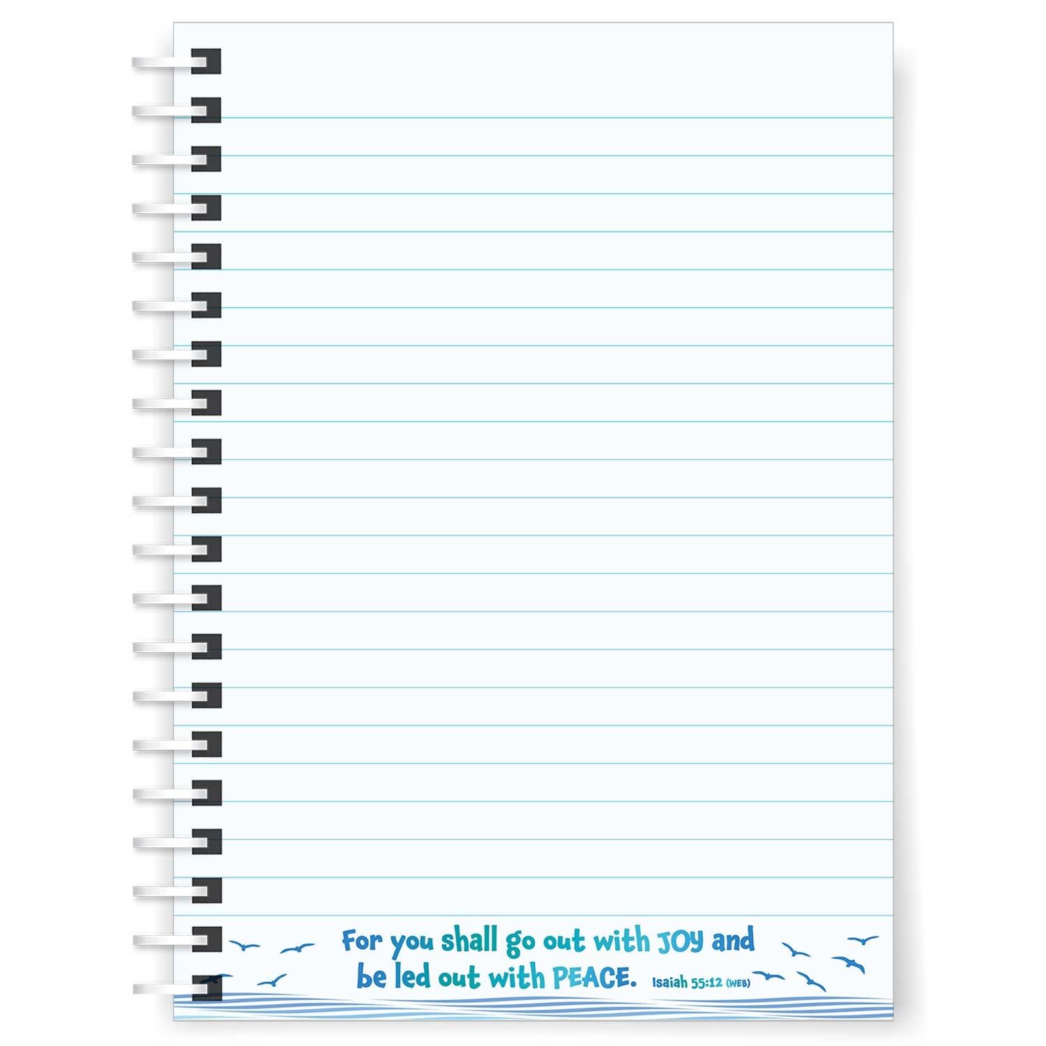 Go Out In Joy A5 Notebook