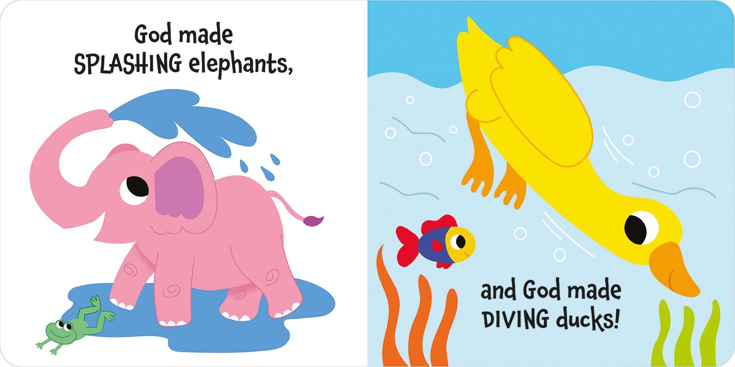 Gods Splashy Animals