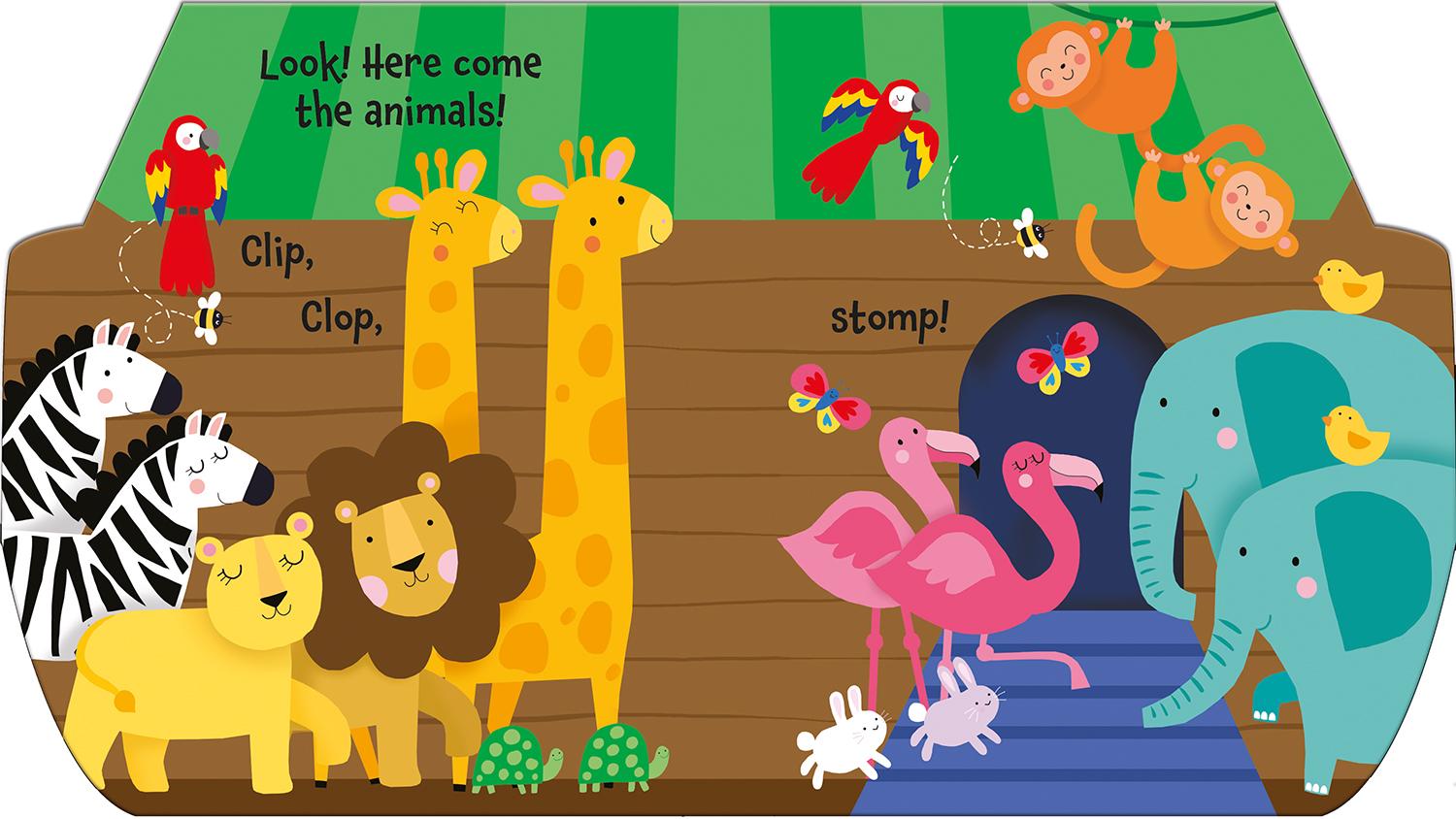 Noah's Ark Bath book