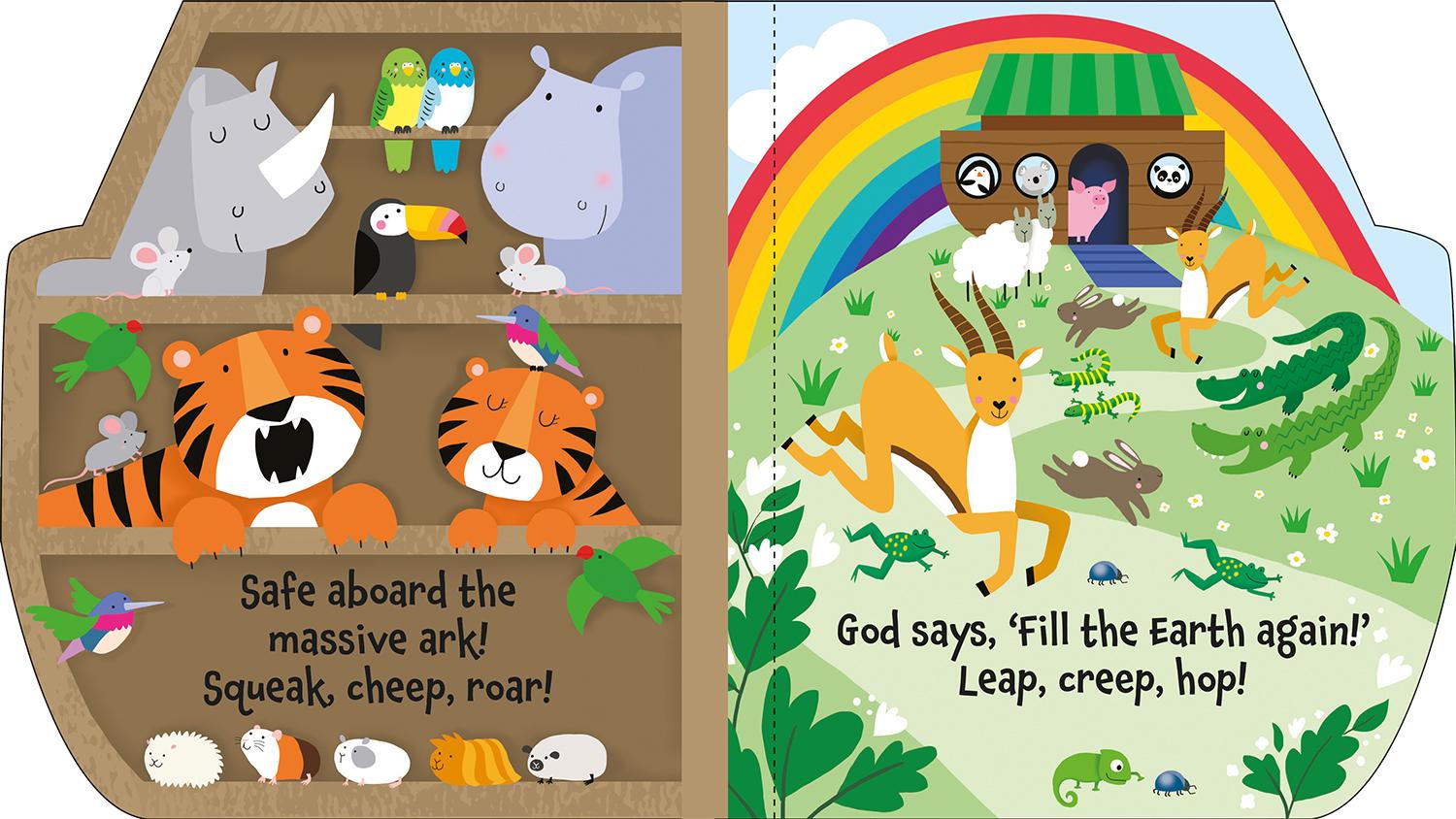 Noah's Ark Bath book