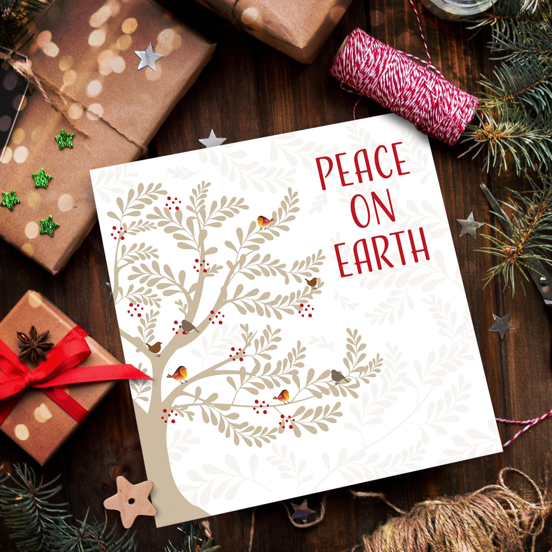 Peace on earth Christmas Cards (Pack of 10)