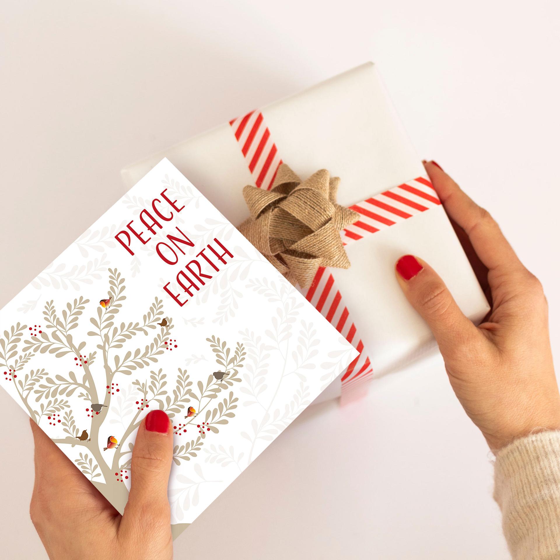 Peace on earth Christmas Cards (Pack of 10)