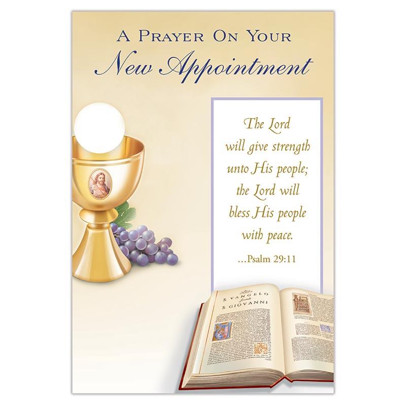 New Appointment Greetings Card