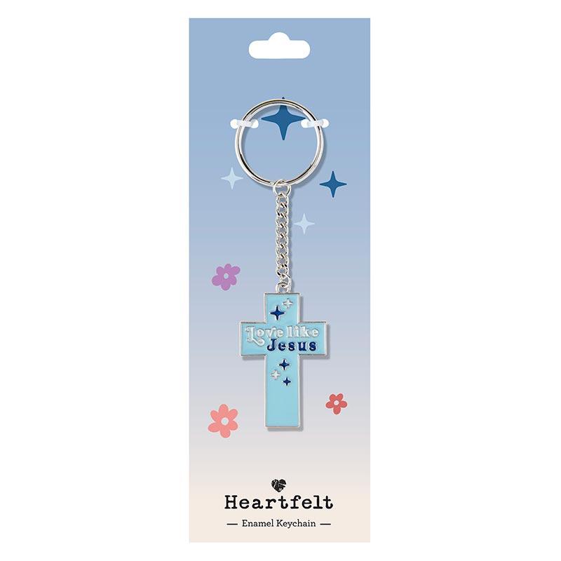 Enamel Keychains Display (Set of 24)