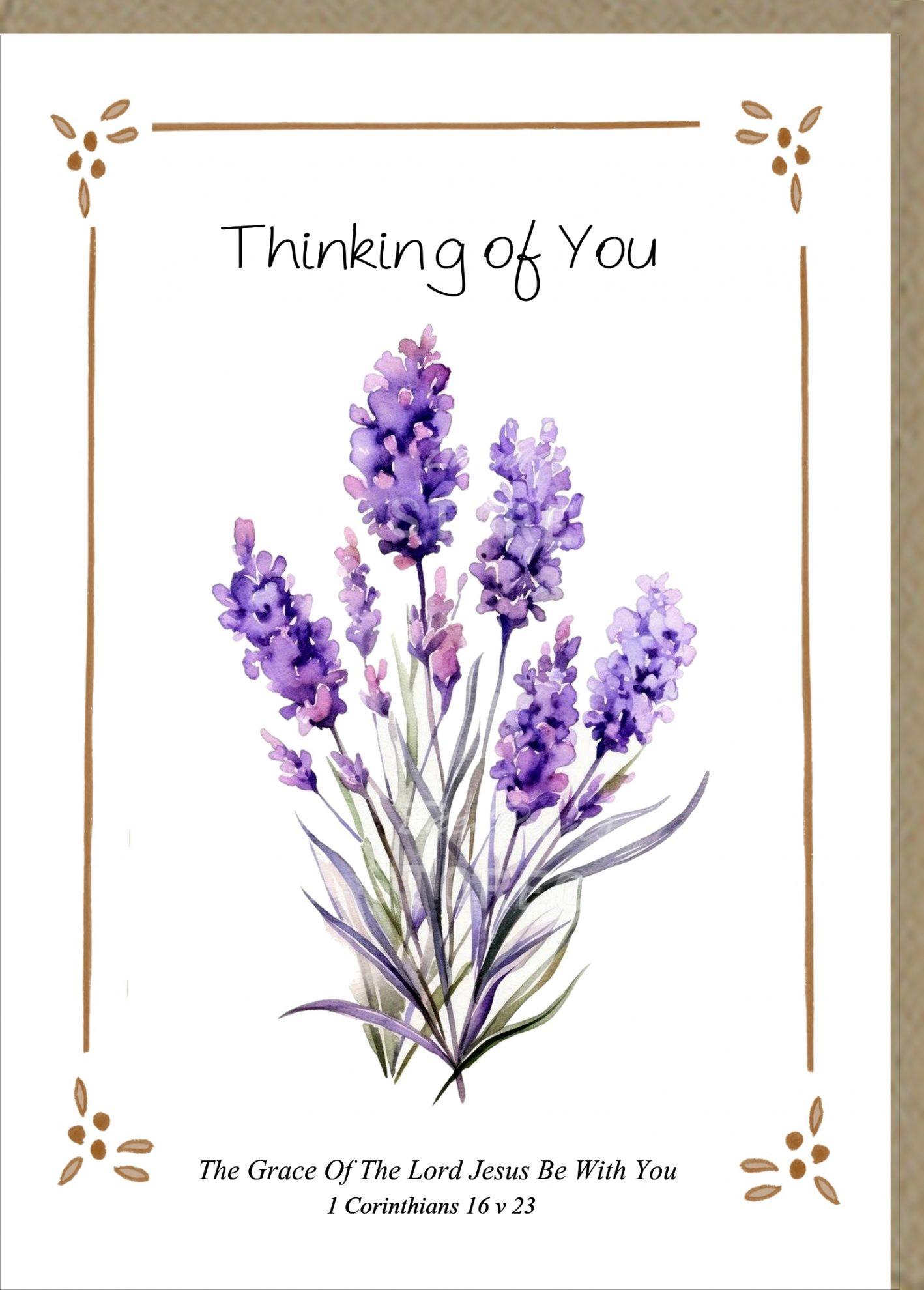 Thinking of You  - Greetings Card