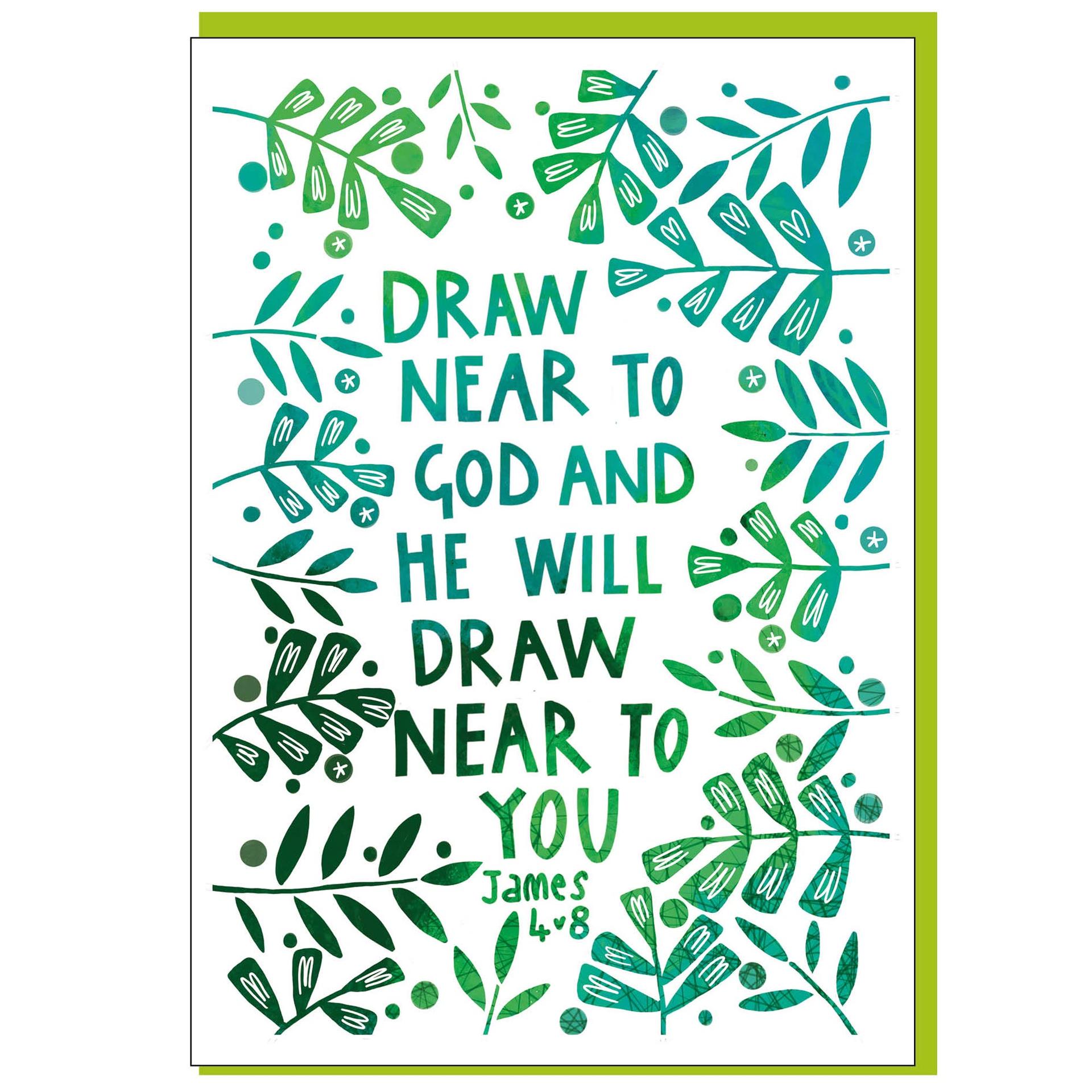 Near to God Encouragement Card