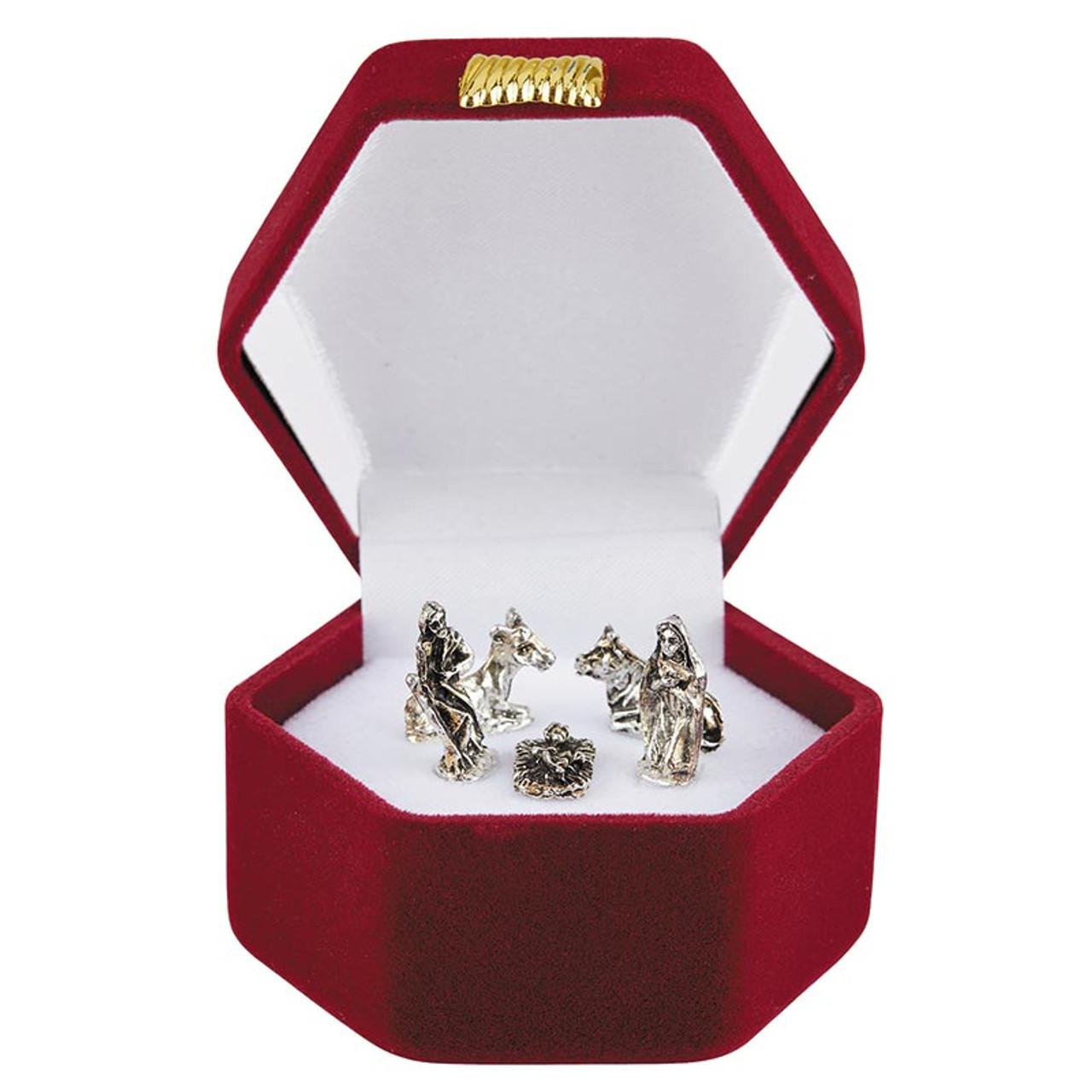 5-Piece Nativity in Gift Box with Handle