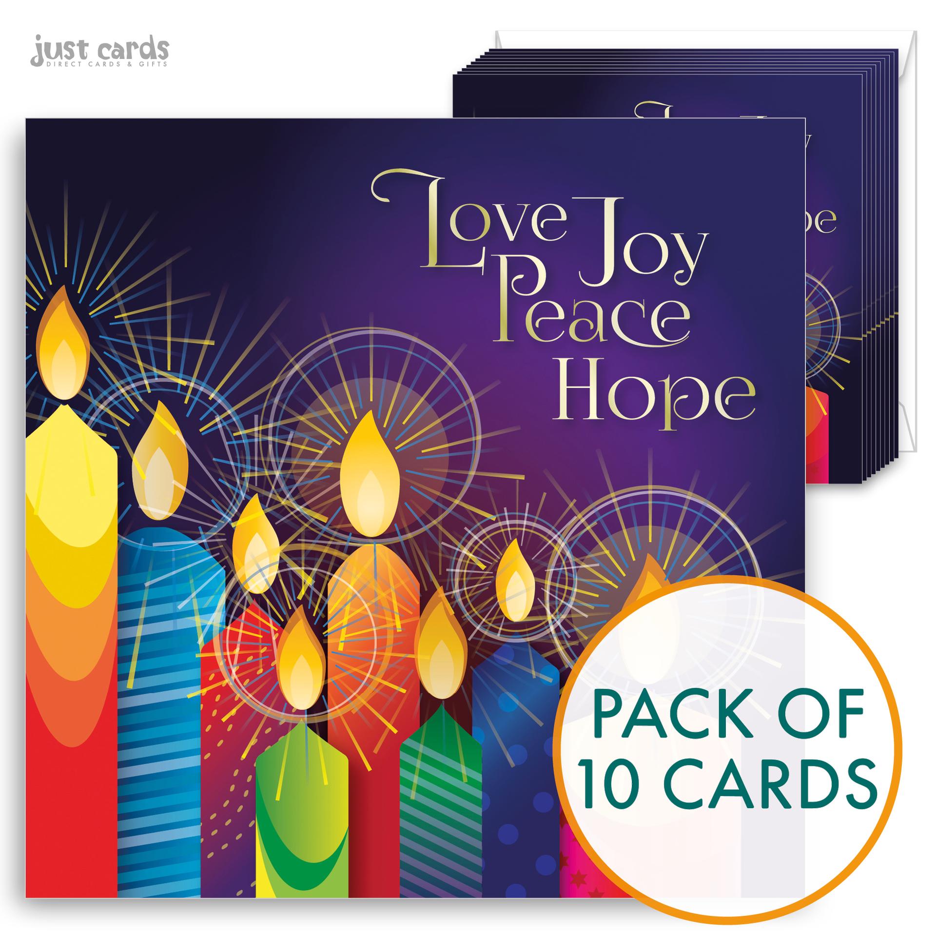 Love & Peace Christian Christmas Cards