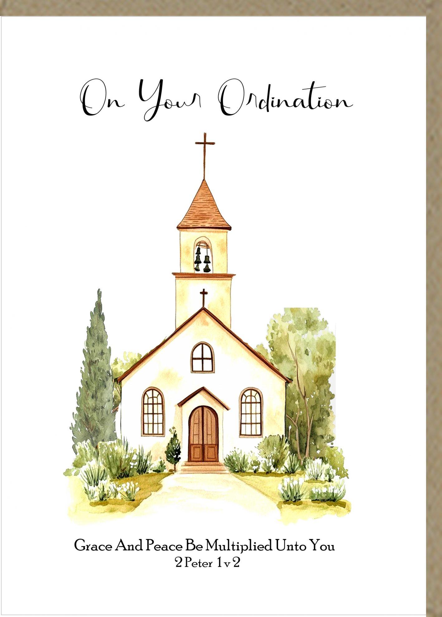 On Your Ordination Greeting Cards