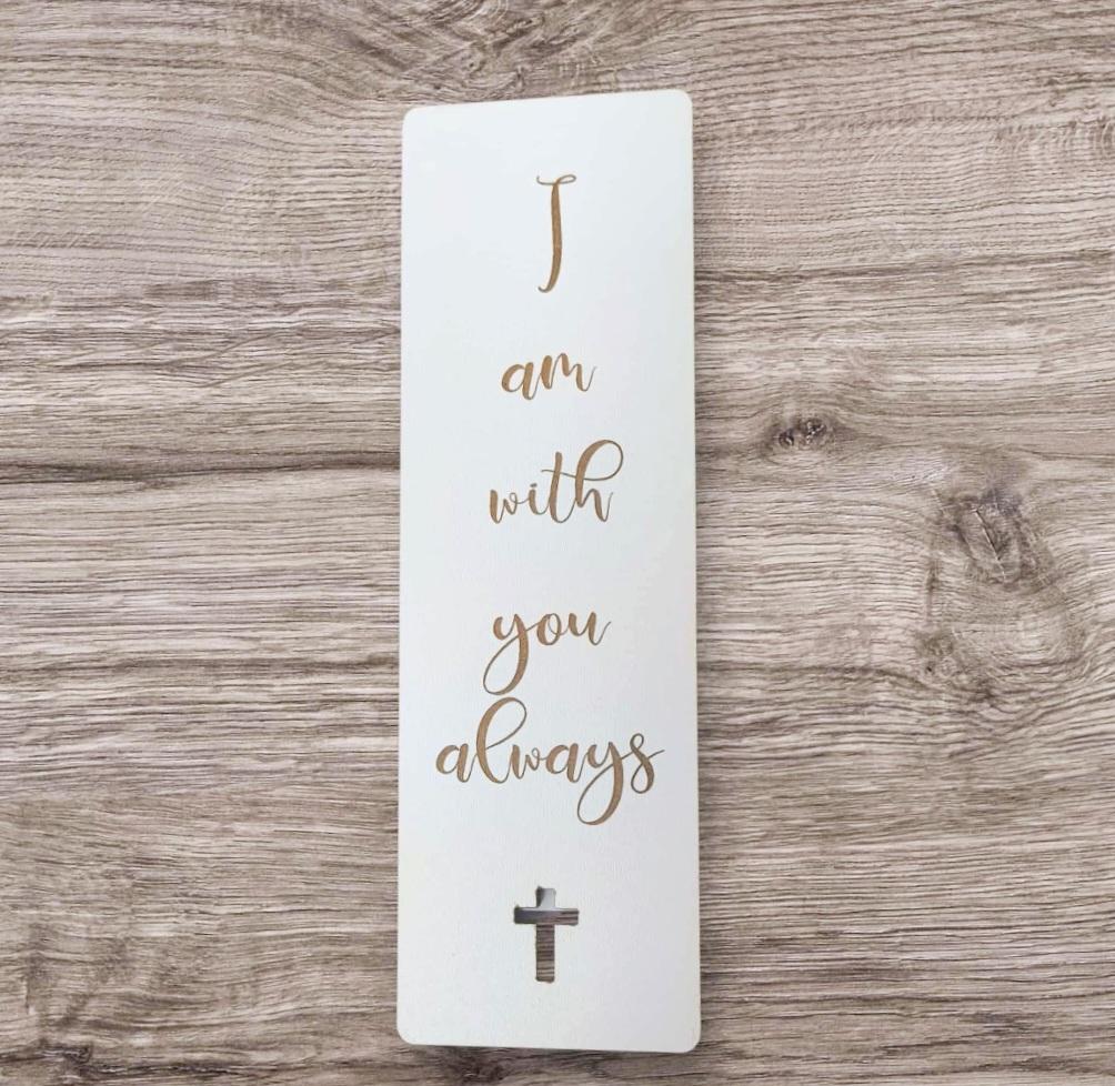 Bookmark I am with you always
