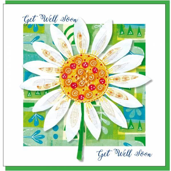Daisy Christian Get Well Card