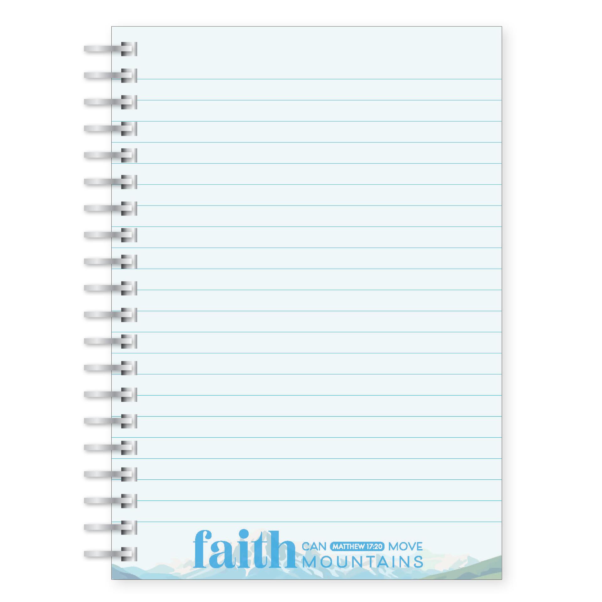 Faith A5 Christian Notebook