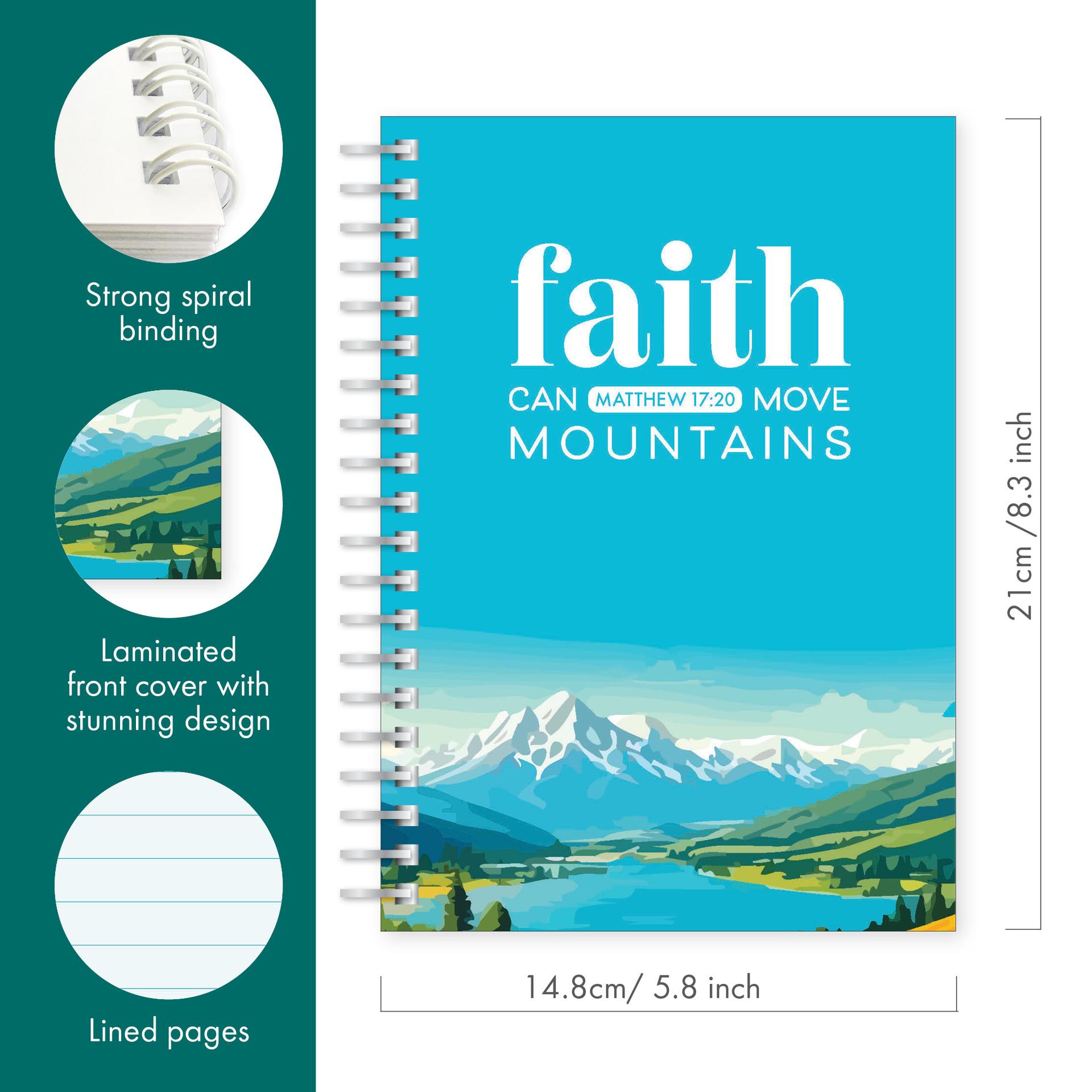 Faith A5 Christian Notebook