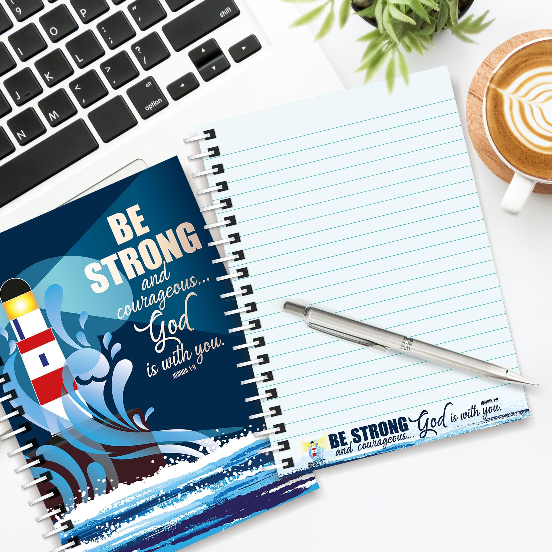 Be Strong A5 Christian Notebook