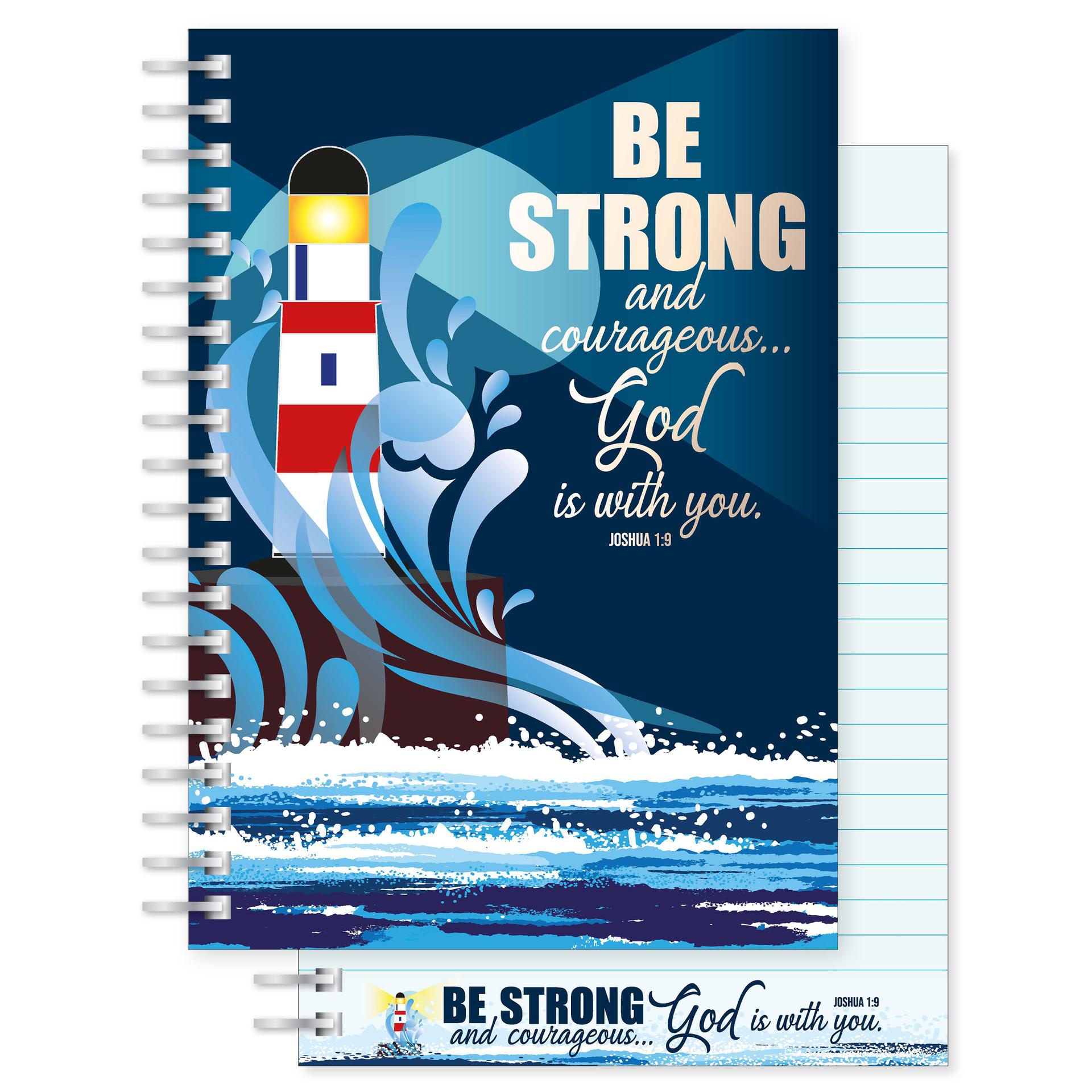 Be Strong A5 Christian Notebook