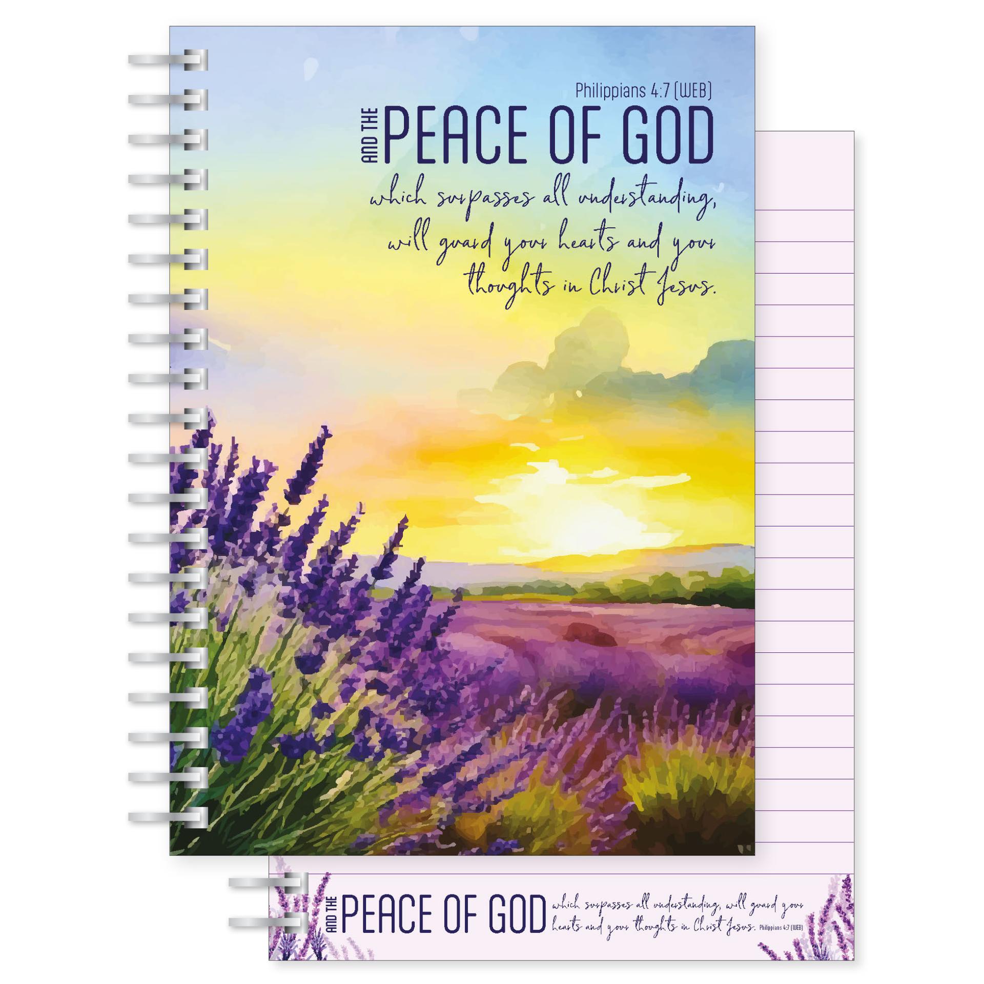 Peace of God A5 Christian Notebook