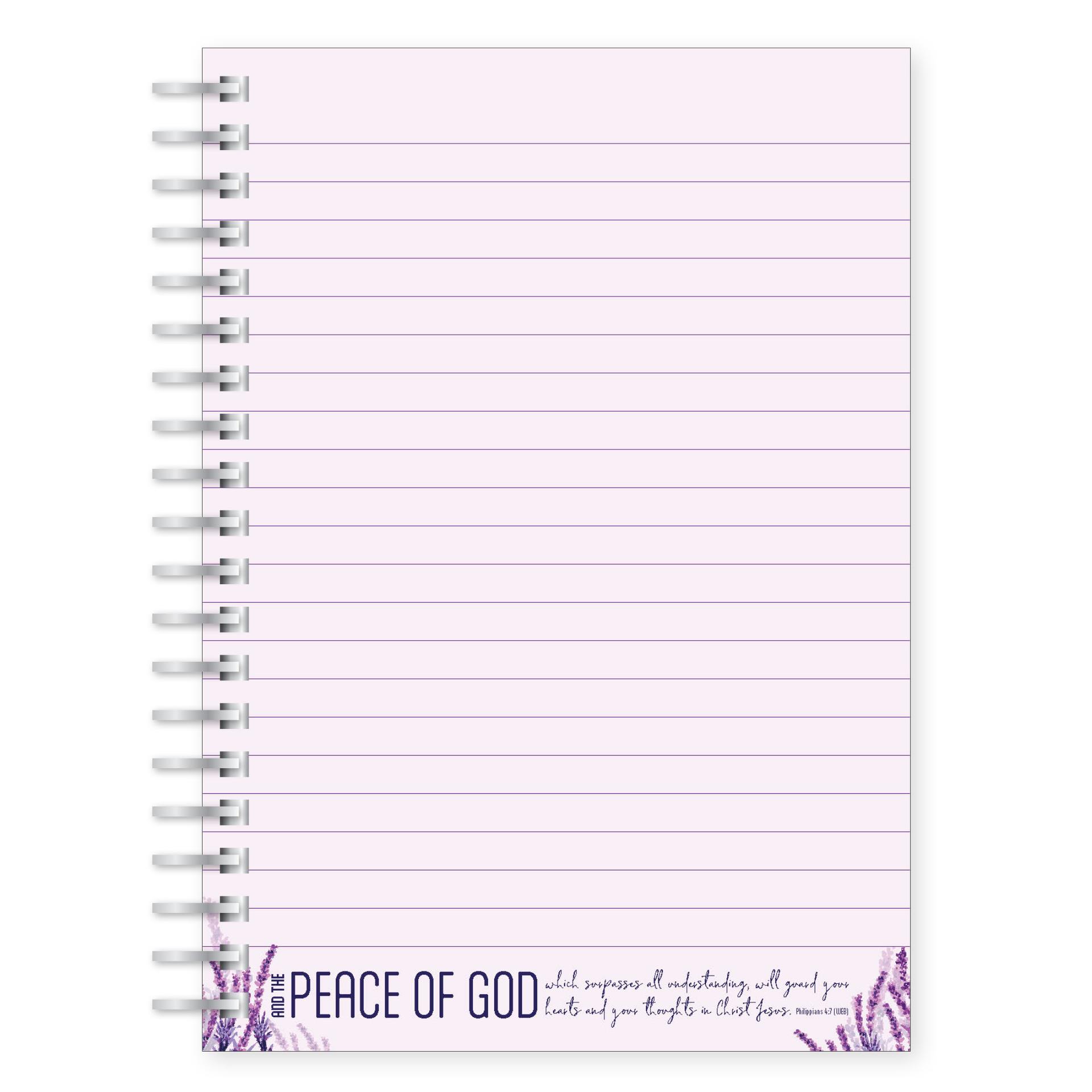Peace of God A5 Christian Notebook