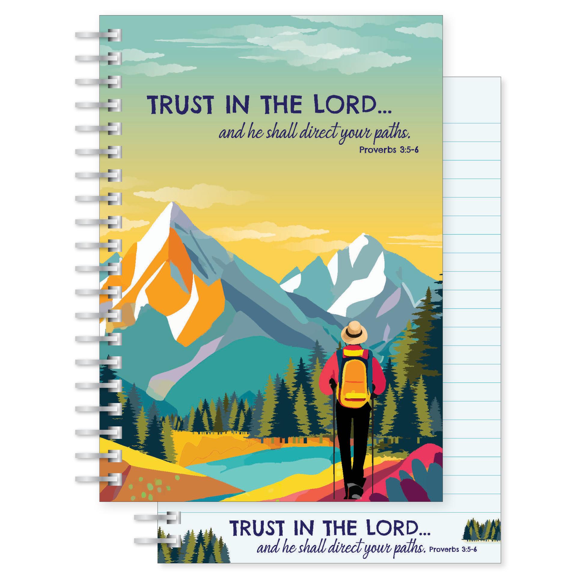 Trust in the Lord A5 Christian Notebook