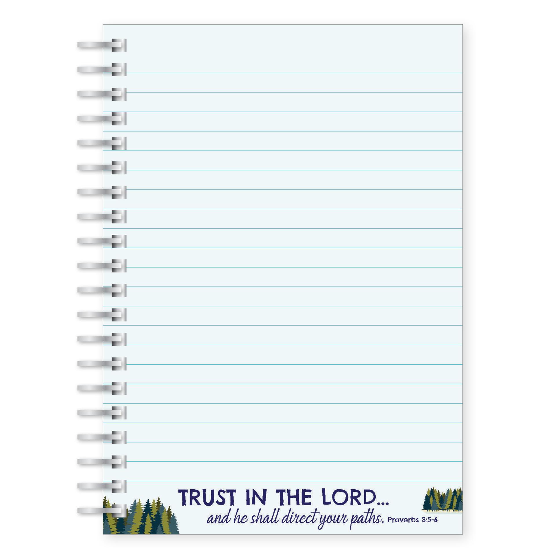 Trust in the Lord A5 Christian Notebook