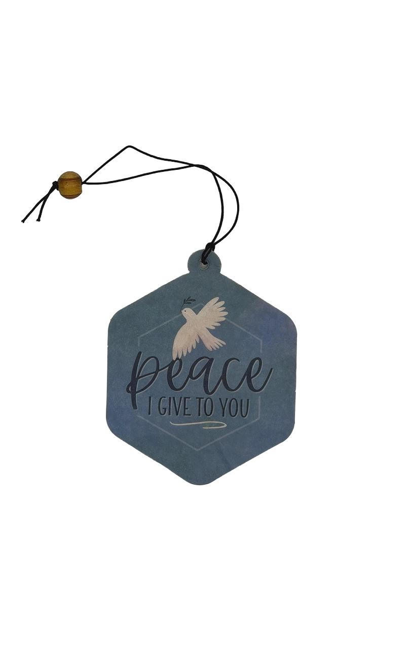 Inspirational Air Freshener - Peace I Give To You
