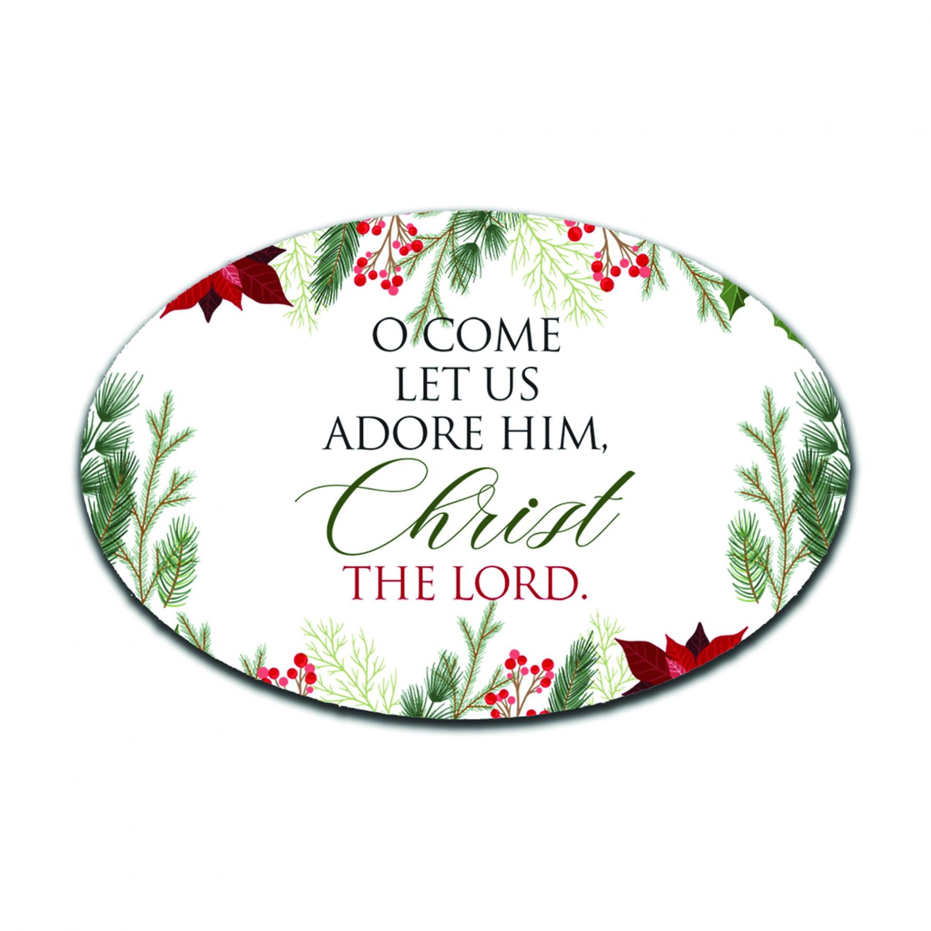 Oval Fridge Magnet